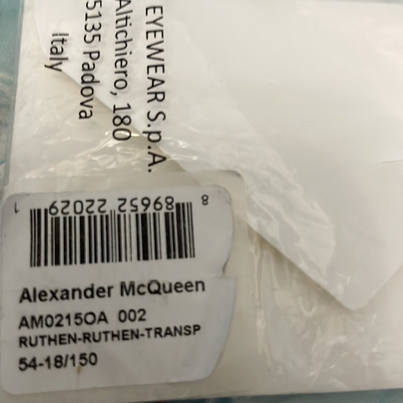Alexander MQueen frames - Picture 4 of 4